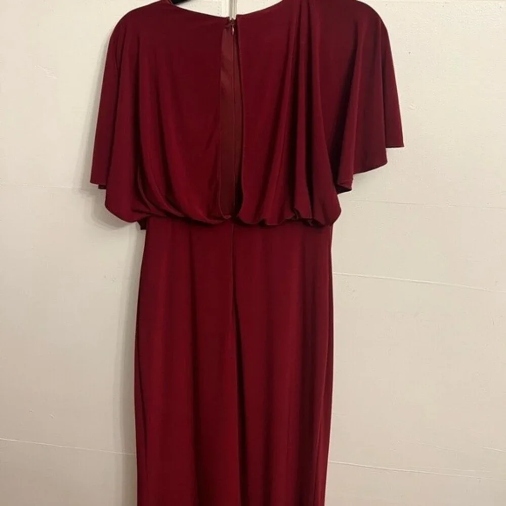 BHLDN Anthropologie Lena Flutter Sleeve bridesmaid wedding dress - Picture 7 of 9